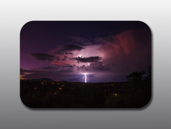 Arizona Lightning Storm - Moment of Perception Photography